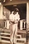 1935 Daddy and newborn Betty 2